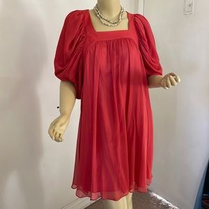 Vintage chiffon dress